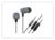 TechMate DT-EM290-GY Metal EarPhone with Mic – Grey